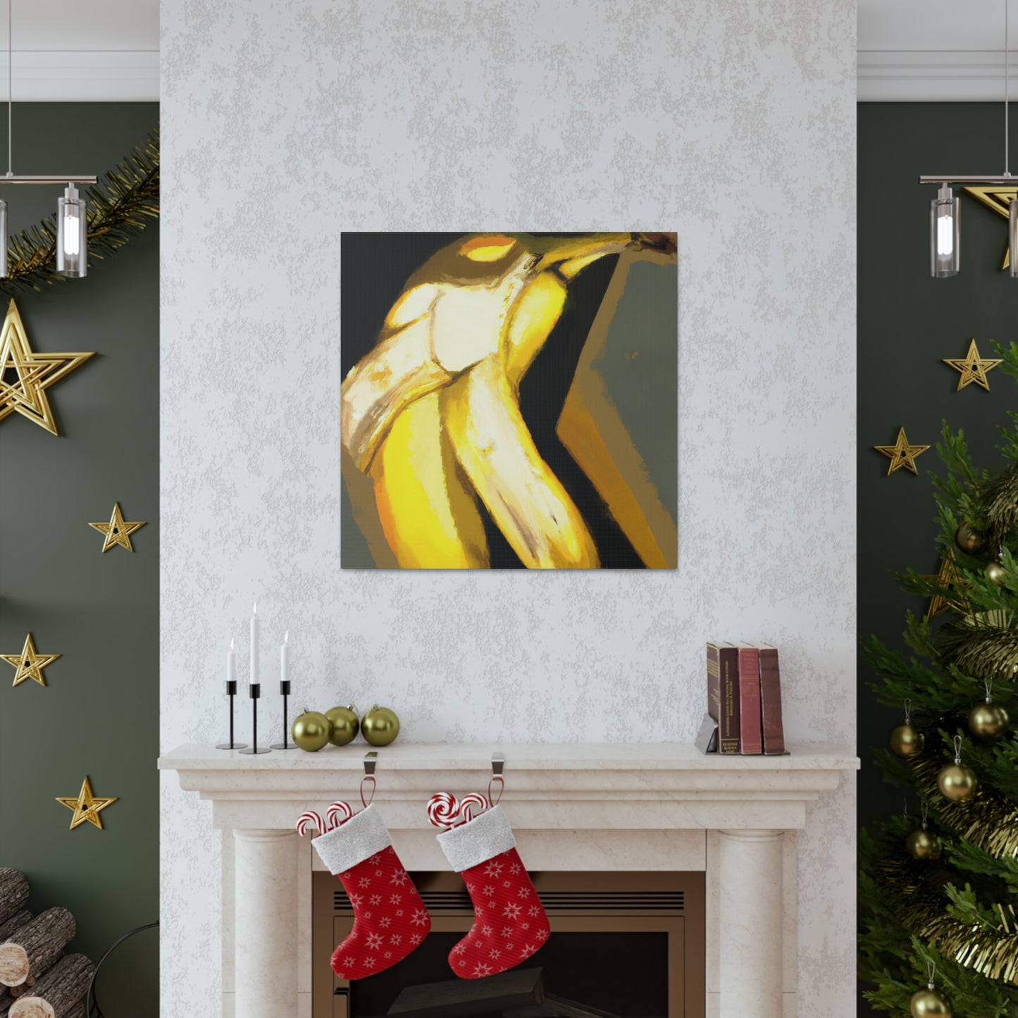 Bananna's Digital Delight - Canvas