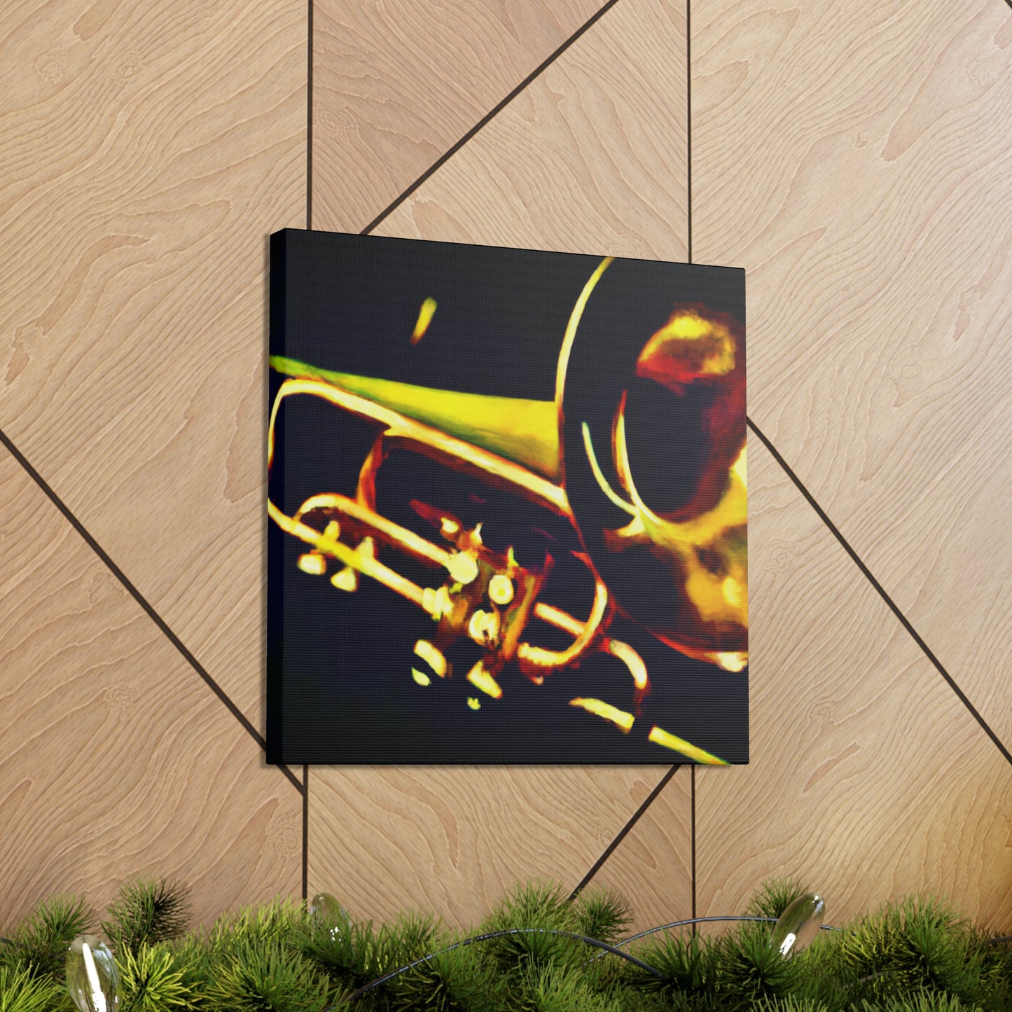 Trombone in Technicolor - Canvas