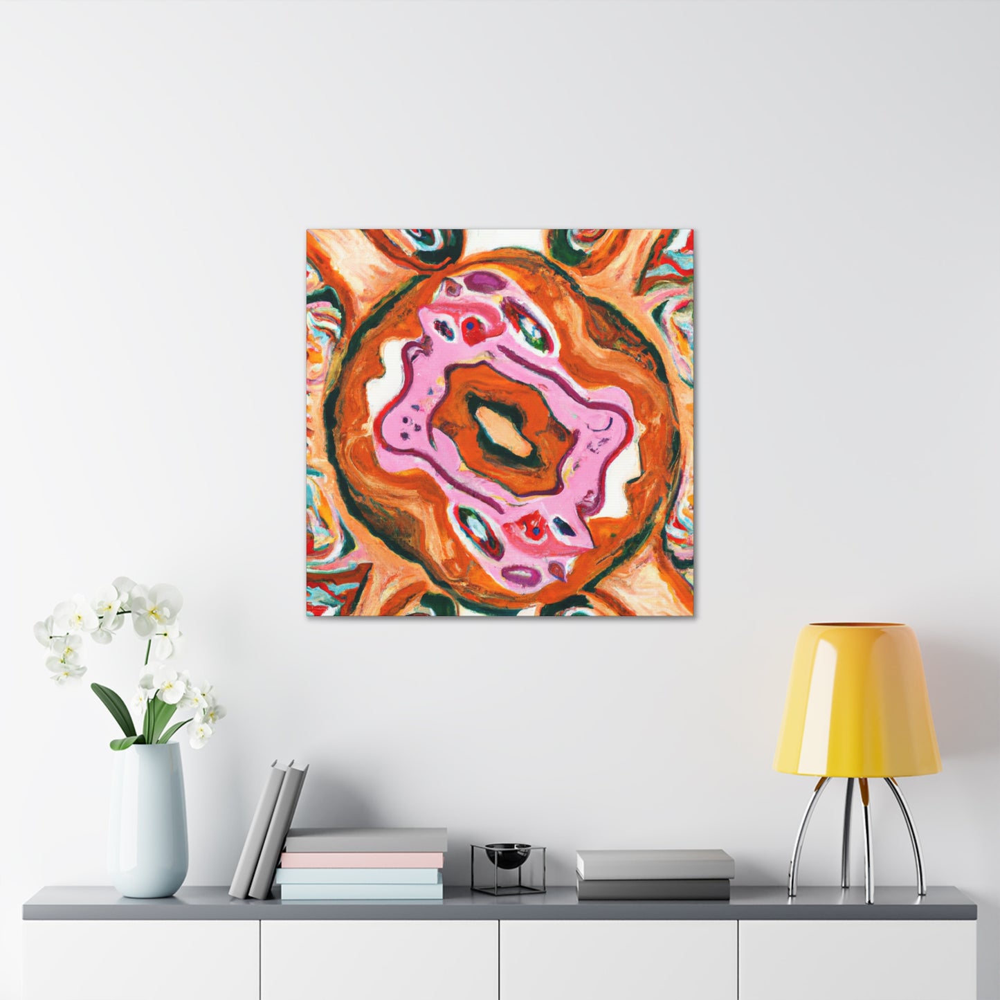 "The Doughnut Glorified" - Canvas