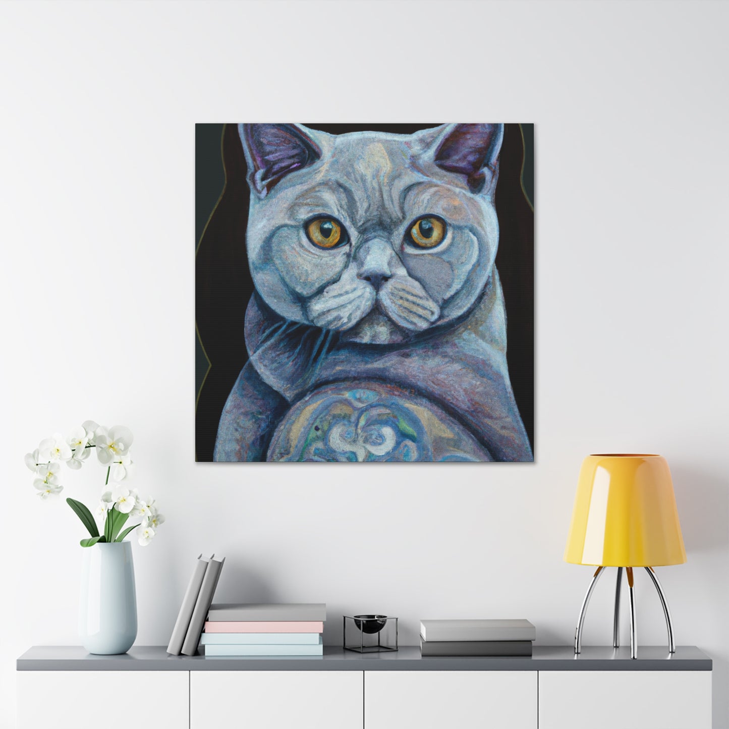 "The Noble British Shorthair" - Canvas