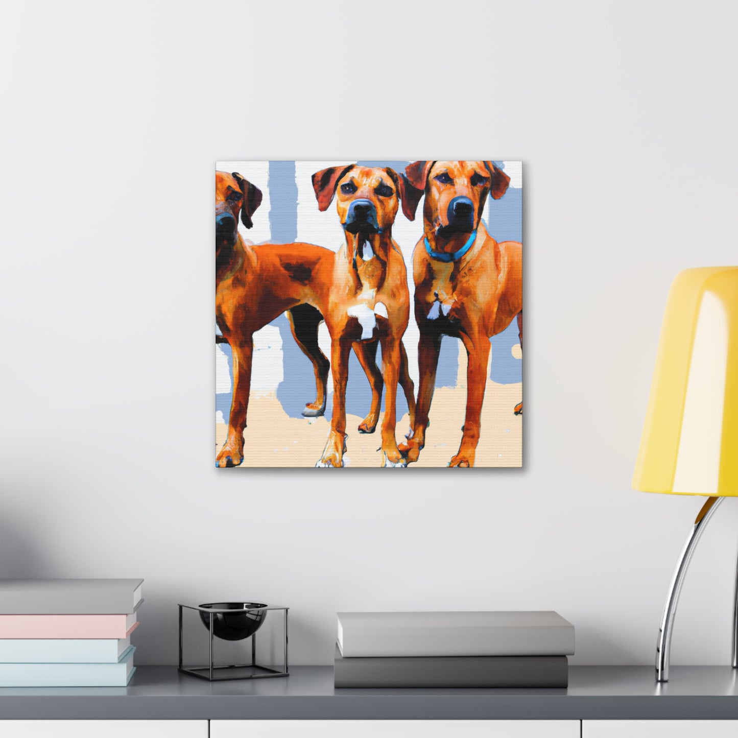 Rhodesian Ridgeback Reflection - Canvas