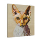 "Devon Rex Kaleidoscope" - Canvas