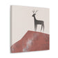 Deer in Simplicity - Canvas