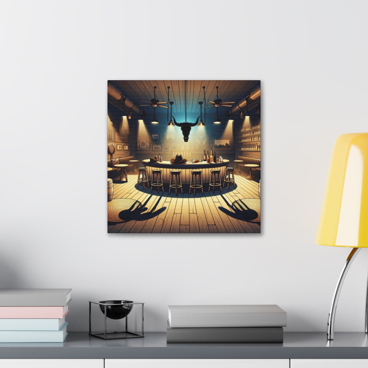 Wild West Saloon Sights - Canvas