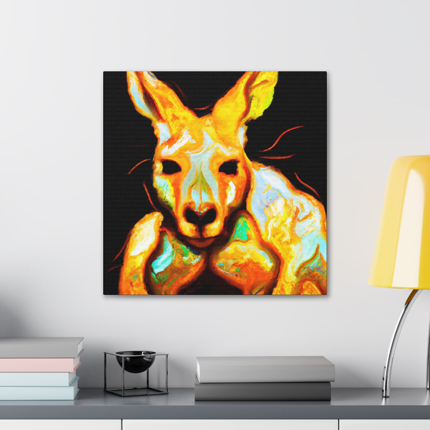 "Wallaby in Surrealism" - Canvas