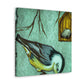 "White Nuthatch Surreality" - Canvas