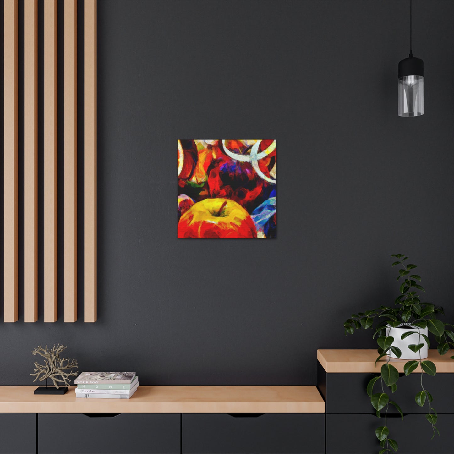 "Apples in Abstraction" - Canvas