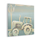 "Tractor of Industry" - Canvas