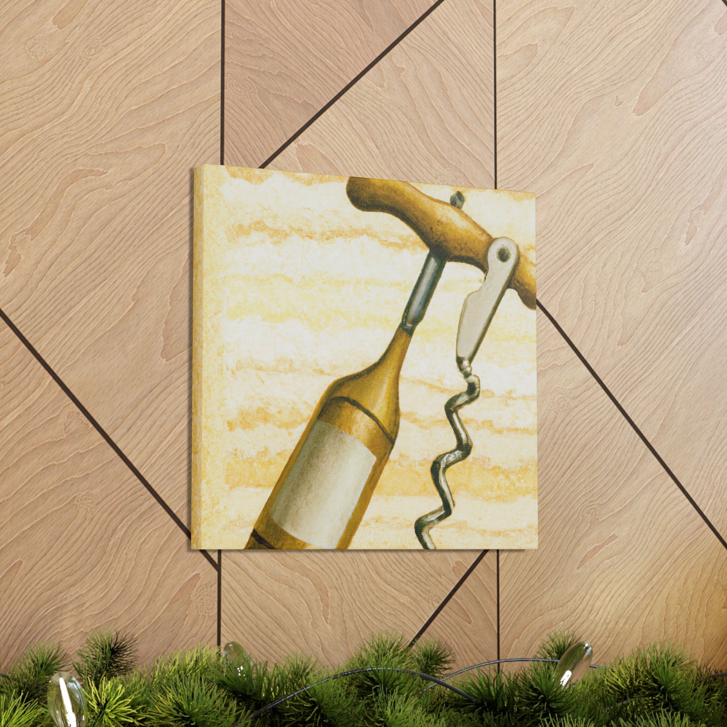 "Corkscrew in Art Deco" - Canvas