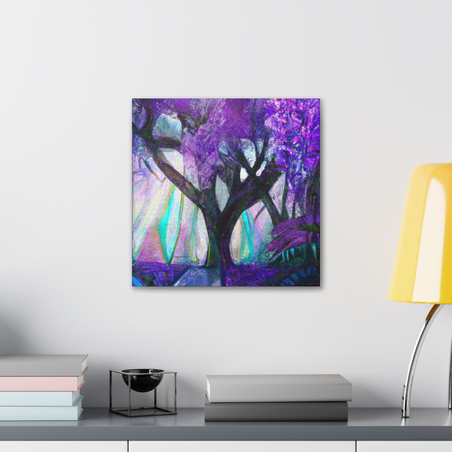 Jacaranda's Surreal Dream - Canvas