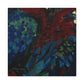 Tropical Parrot Palette - Canvas