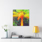 Palm Tree Impressionism - Canvas