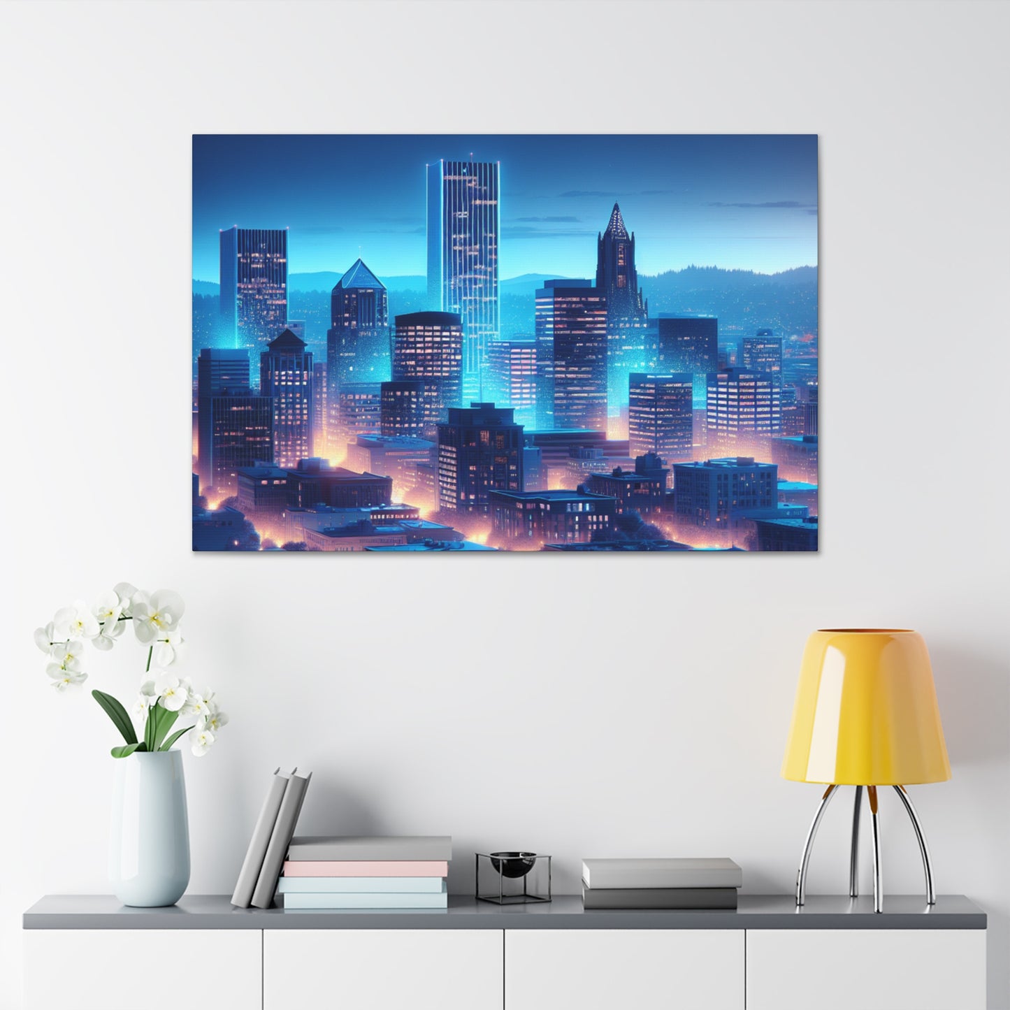 "Enchanting Portland Mosaic" - Canvas