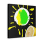 Lemon Juicy Brilliance - Canvas