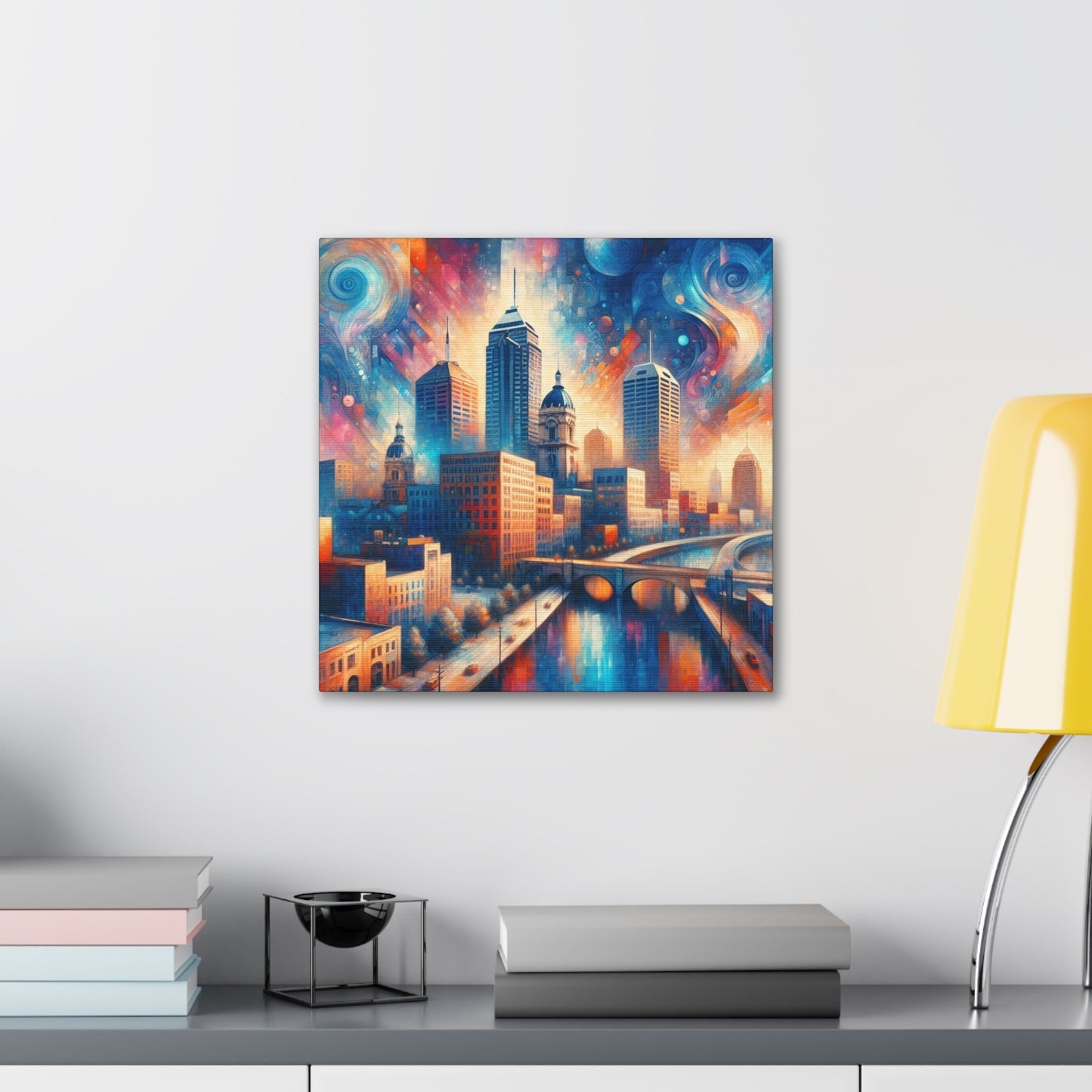 "Urban Impression: Monumental Serenity" - Canvas