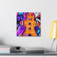 Gingerbread Man Fauvism - Canvas