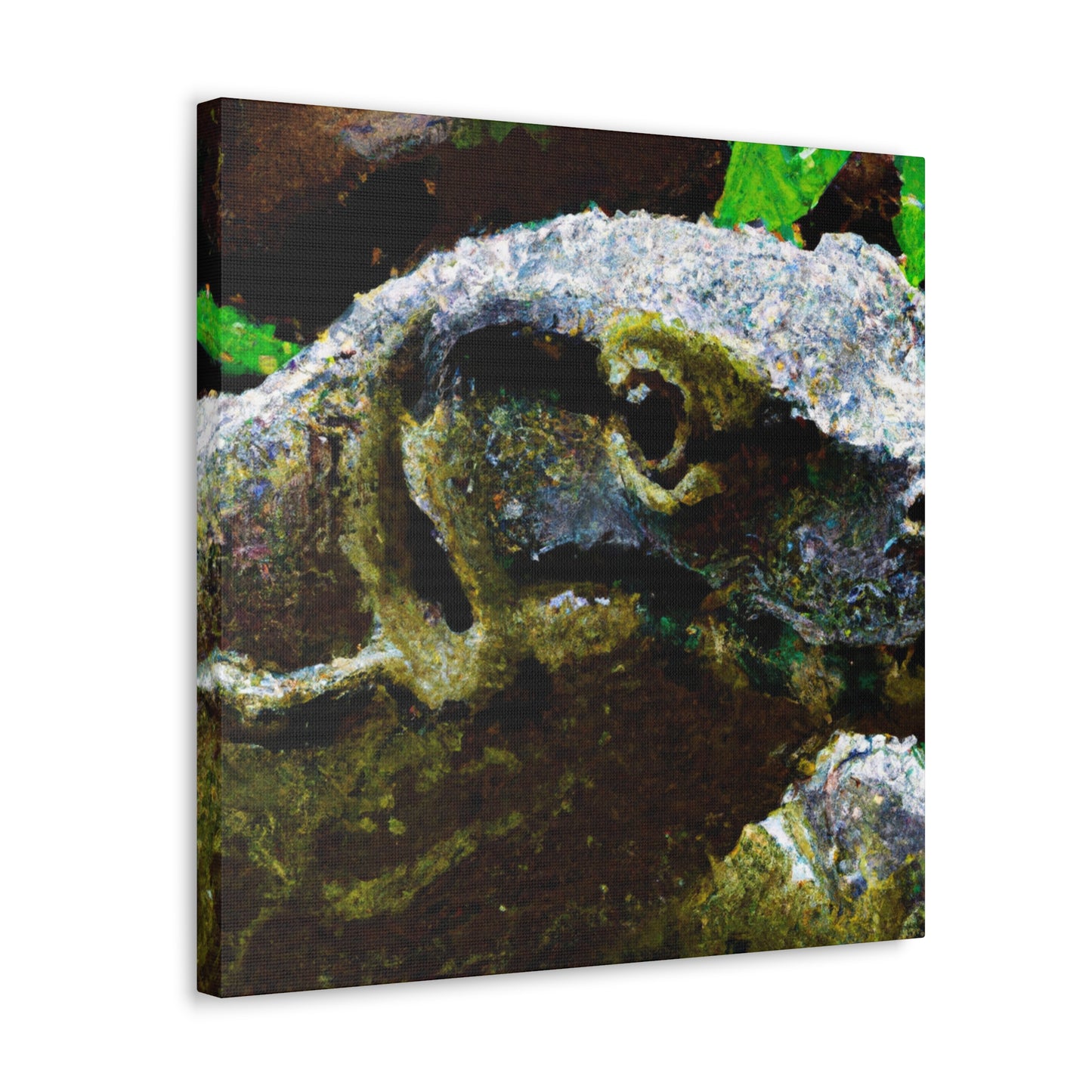 Komodo Dragon Reflection - Canvas