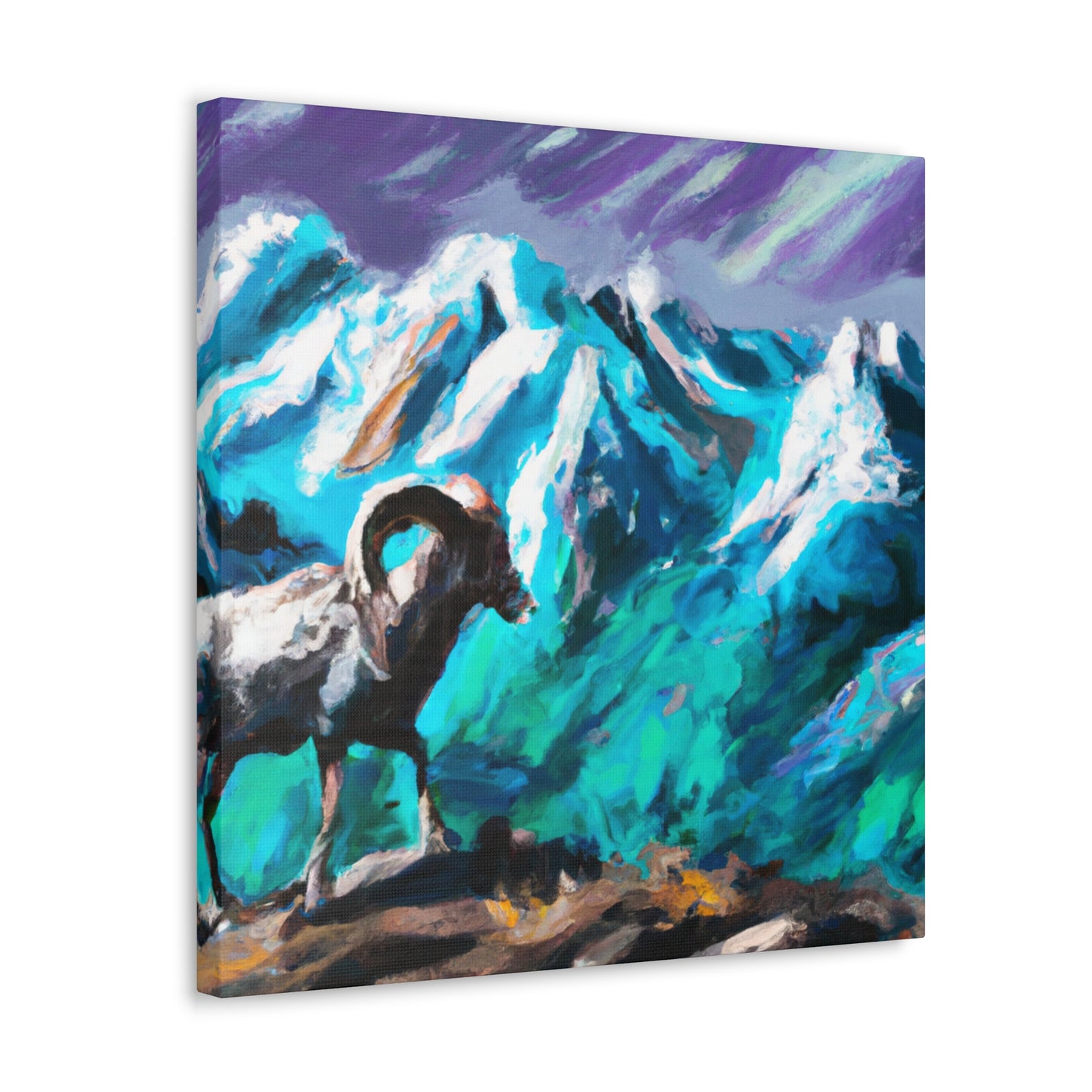 Big Horn Majesty. - Canvas