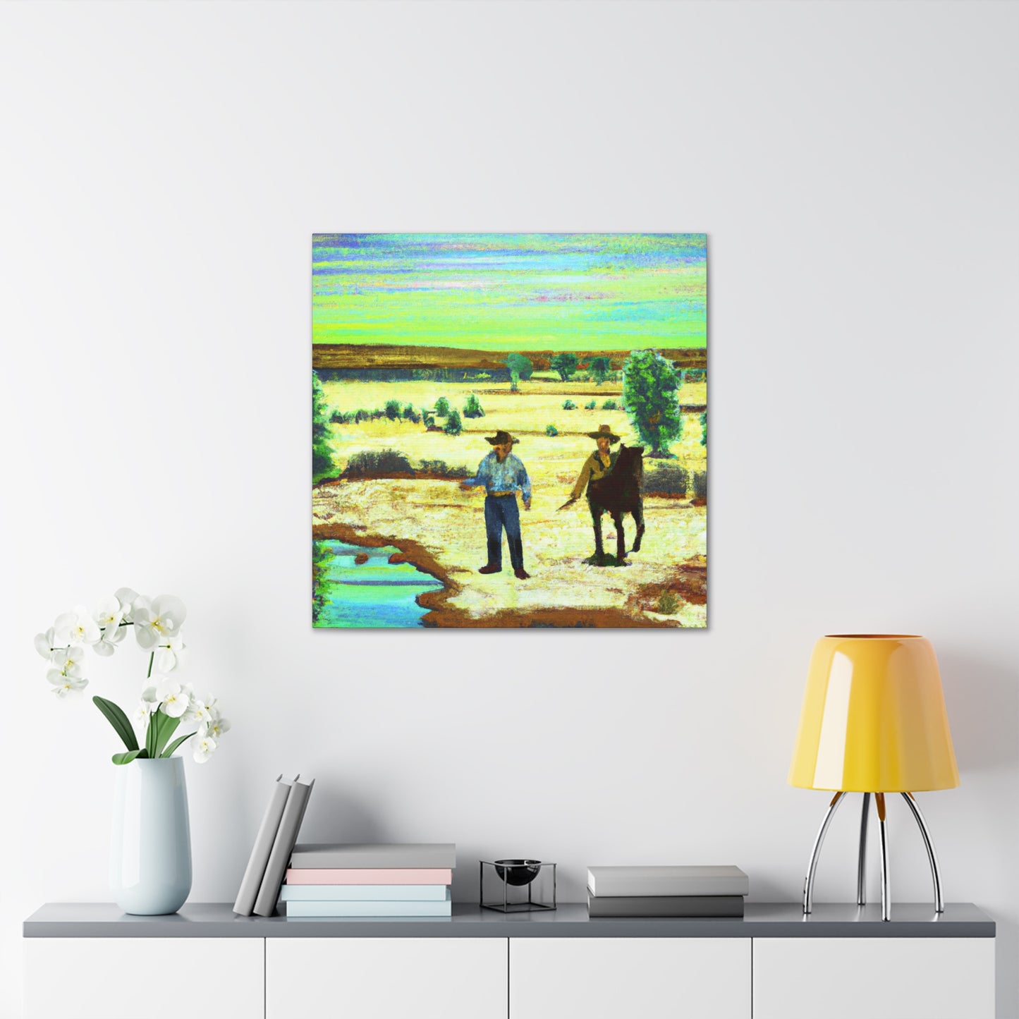 Van Gogh's Western Horizon - Canvas