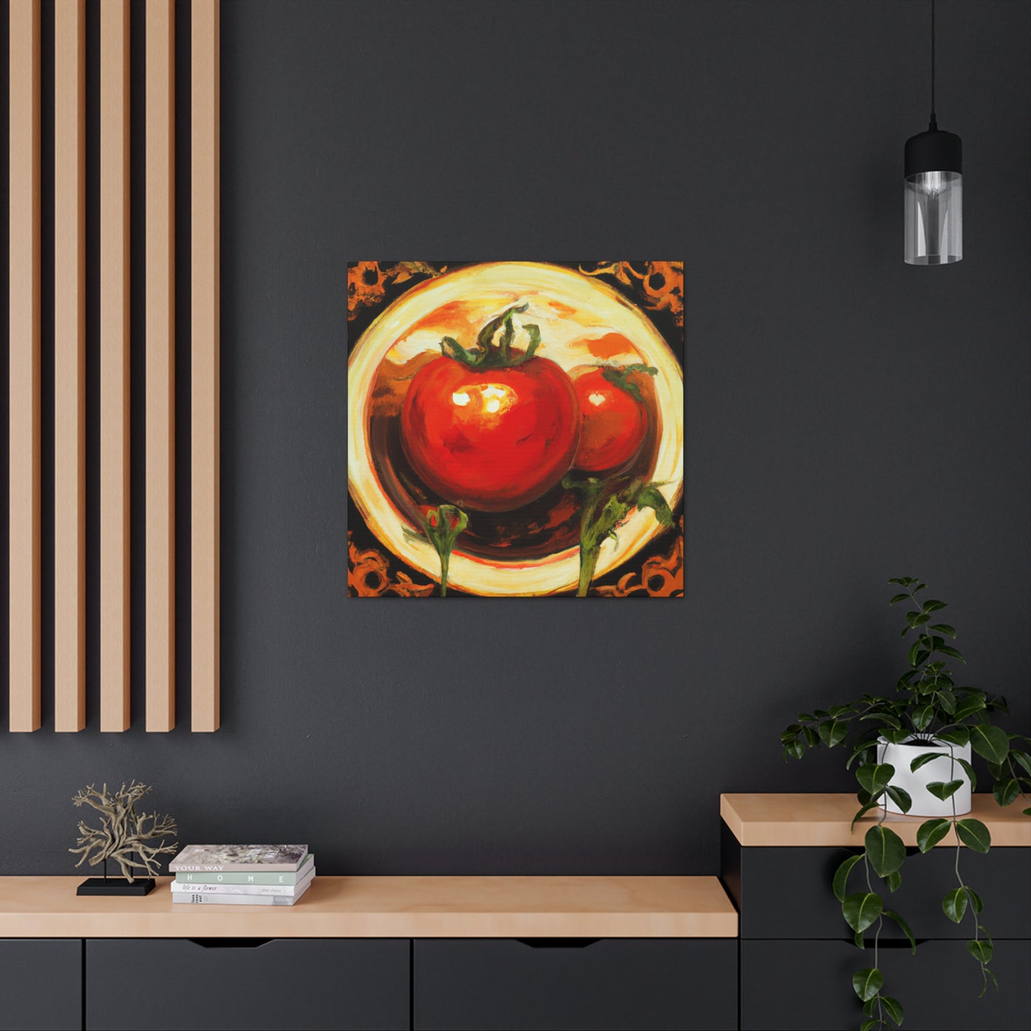 Tomatos in Baroque - Canvas