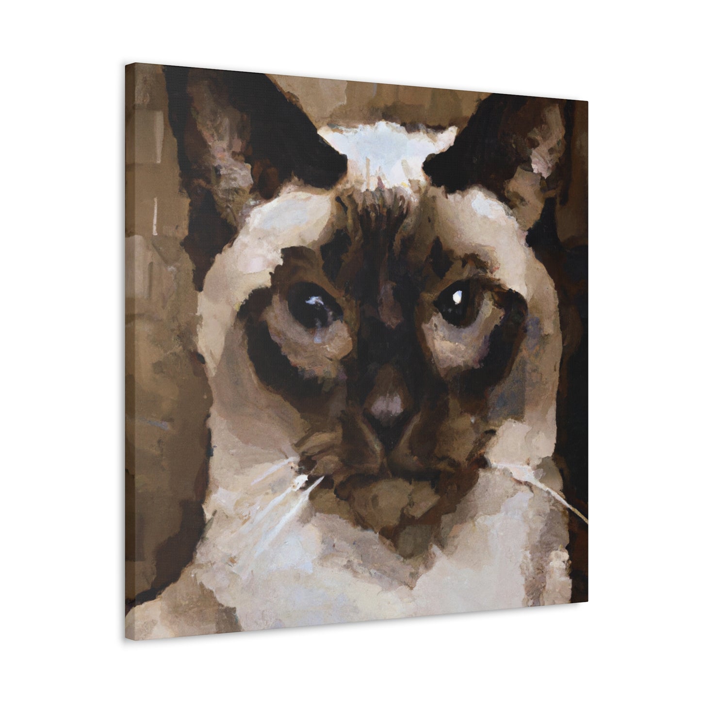 "Siamese at Sunset" - Canvas