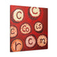 "Corked Wine Pattern" - Canvas