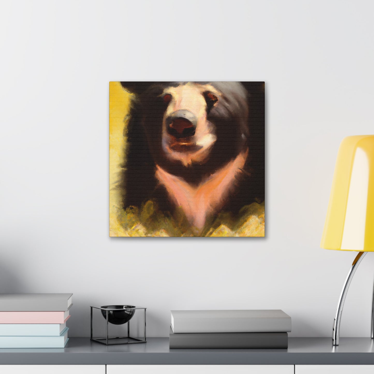 "Bear amidst Wilderness" - Canvas