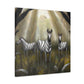 "Zebra in Surrealism" - Canvas