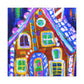 Gingerbread House Dreaming - Canvas