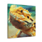 Bearded Dragon Majesty - Canvas