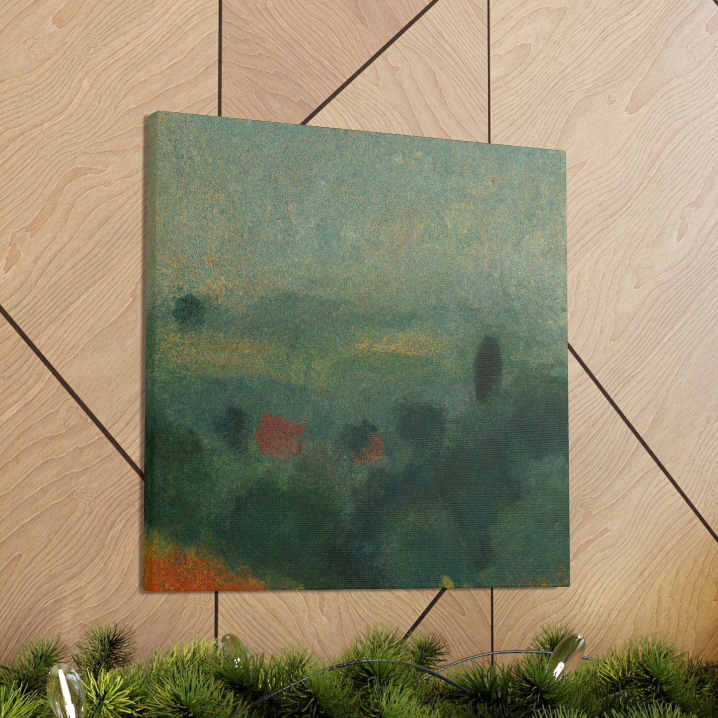 "Countryside Reflections Impression" - Canvas