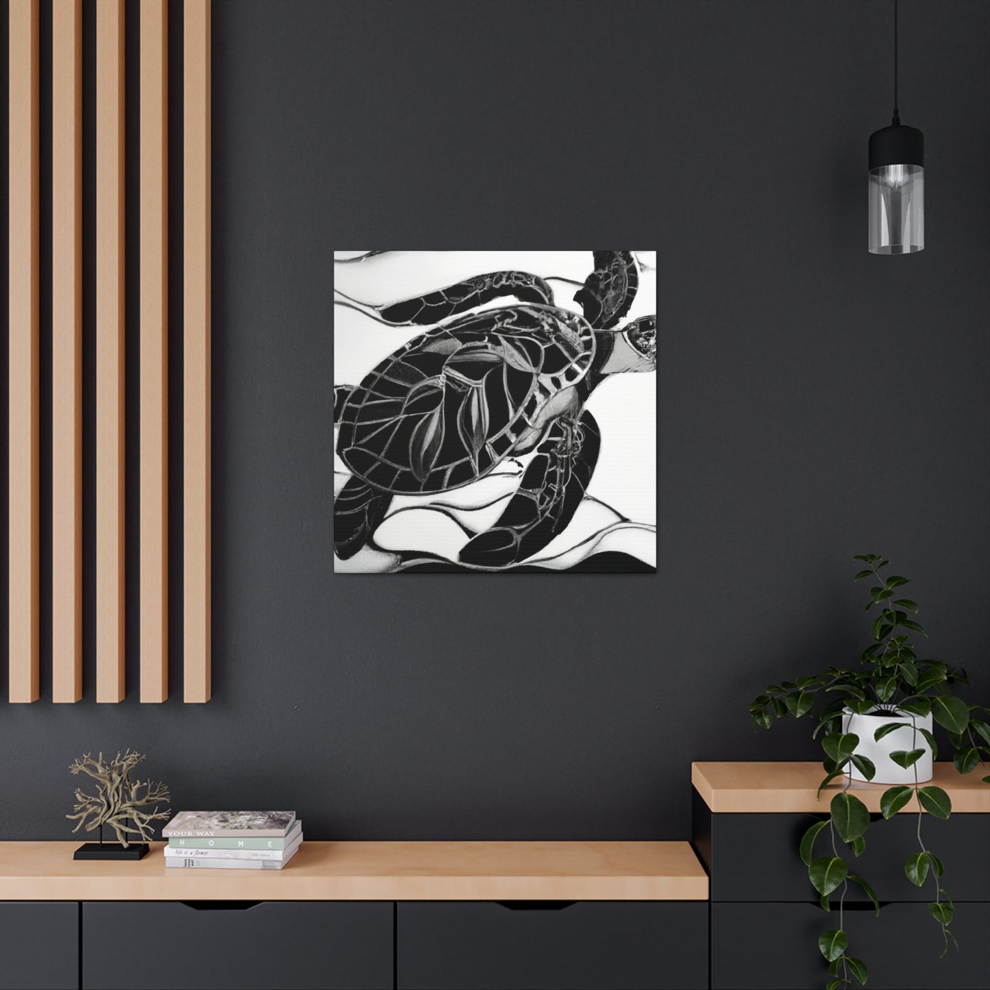 Sea Turtle Dreamscape - Canvas