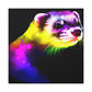 Ferret in the Wilderness - Canvas