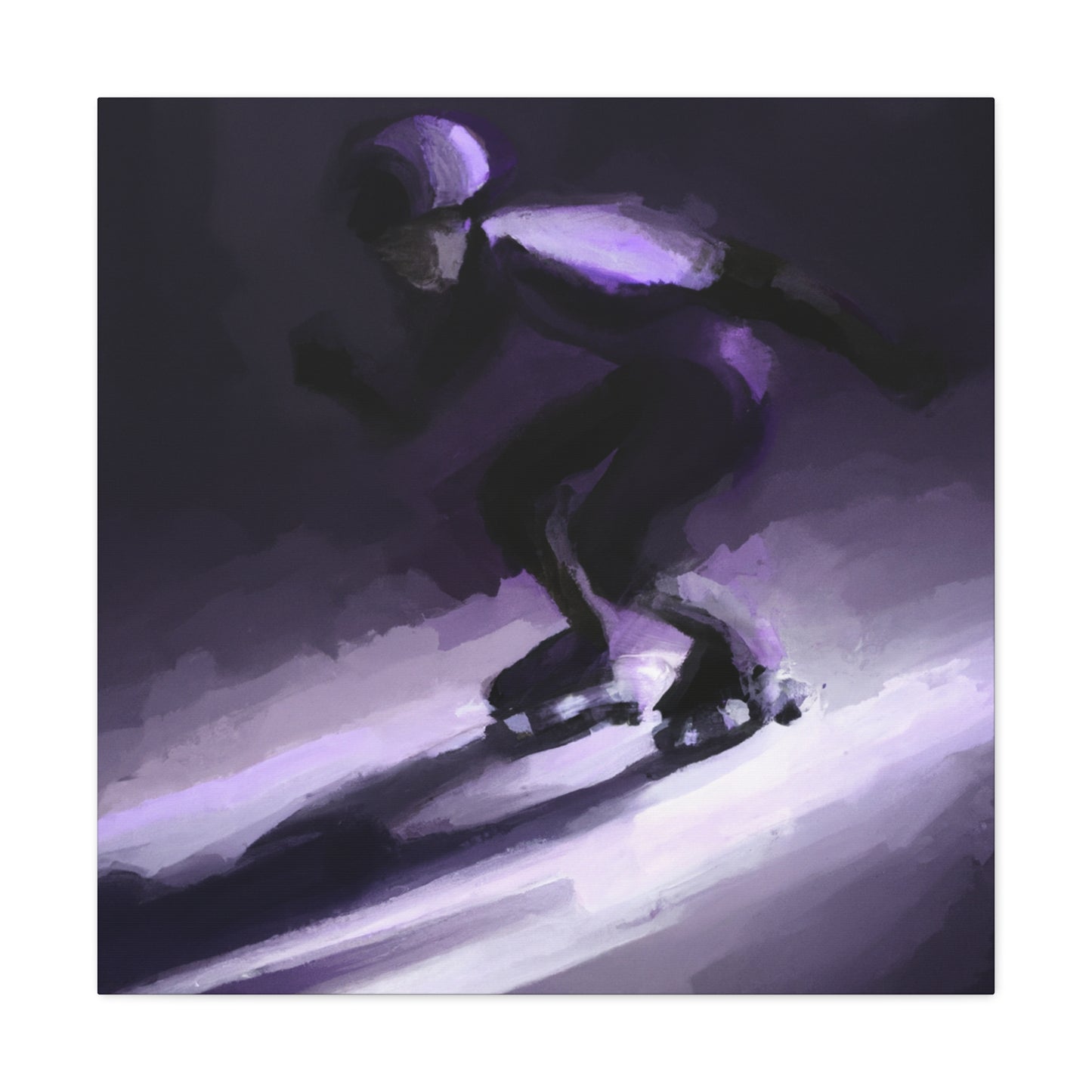 "Skating with Style" - Canvas