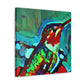 "Hummingbird of Abstraction" - Canvas