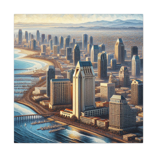 "Vivid San Diego Dreams" - Canvas