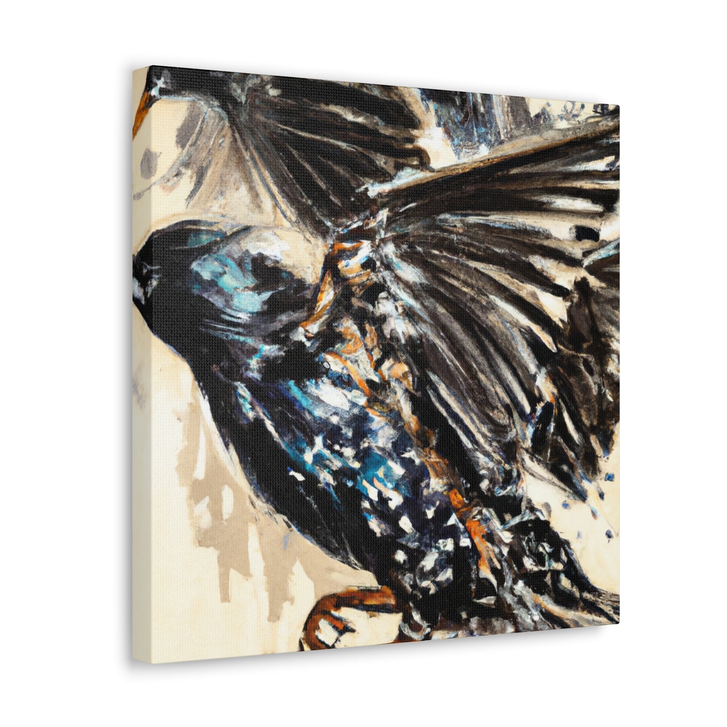 "European Starling Freedom" - Canvas