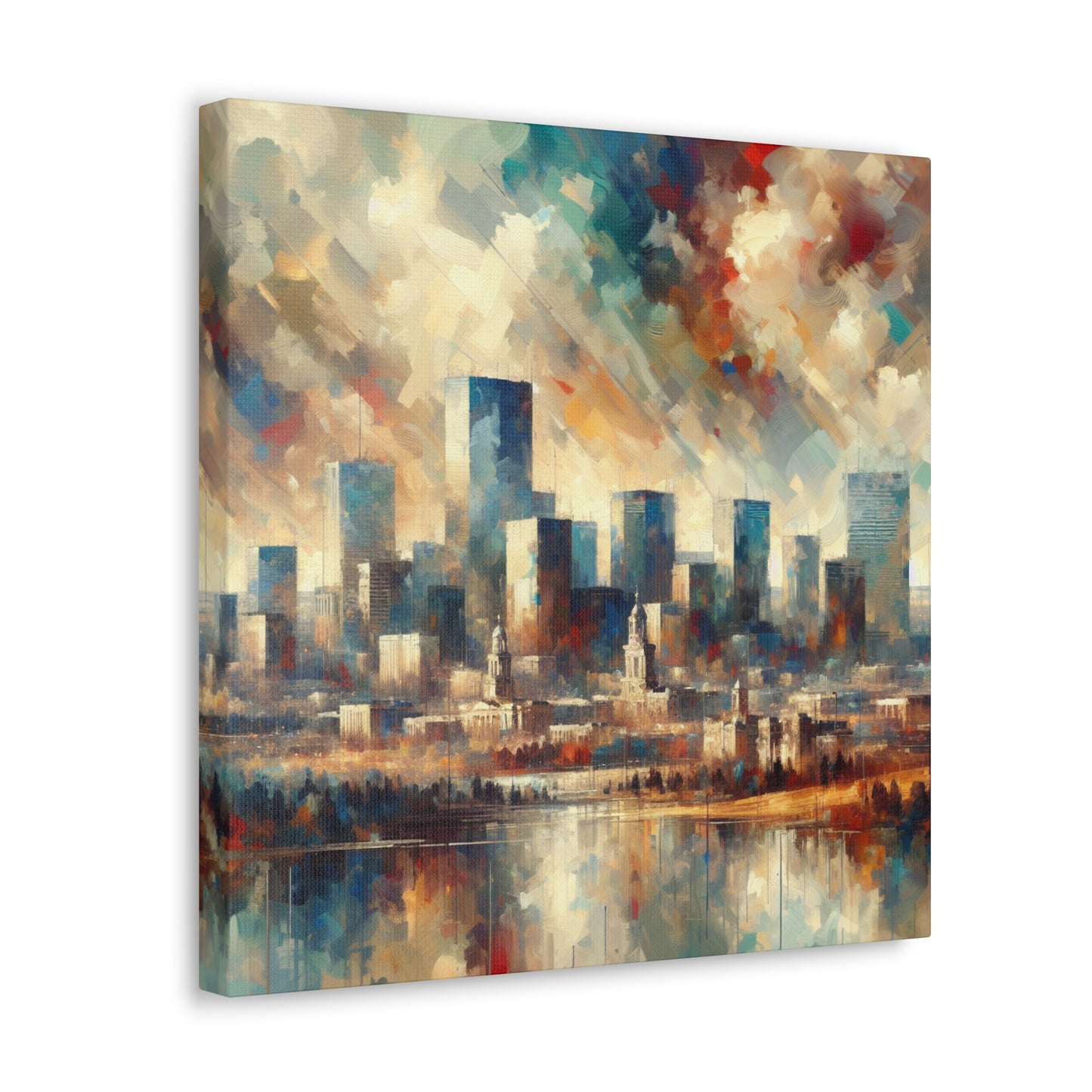 "Whirlwind of Denver" - Canvas