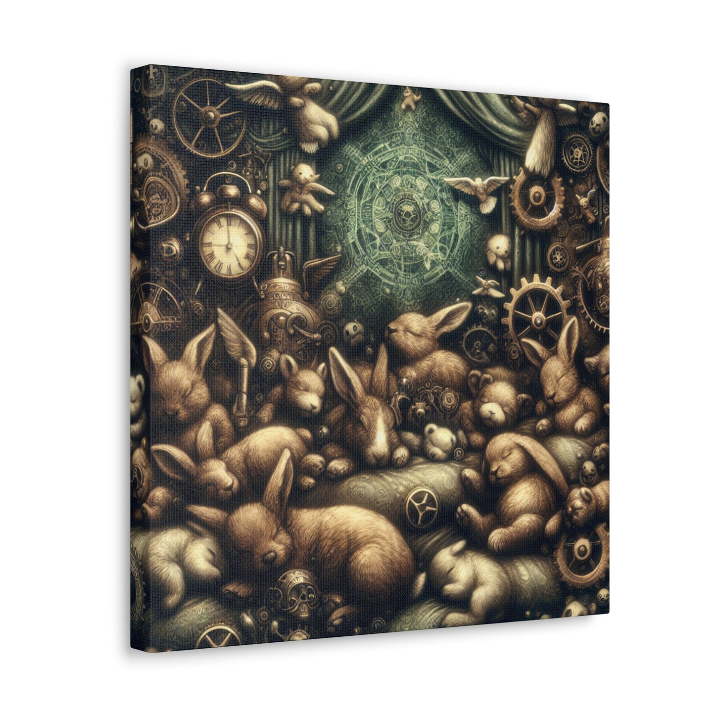 Slumbering Industrial Wildlife - Canvas