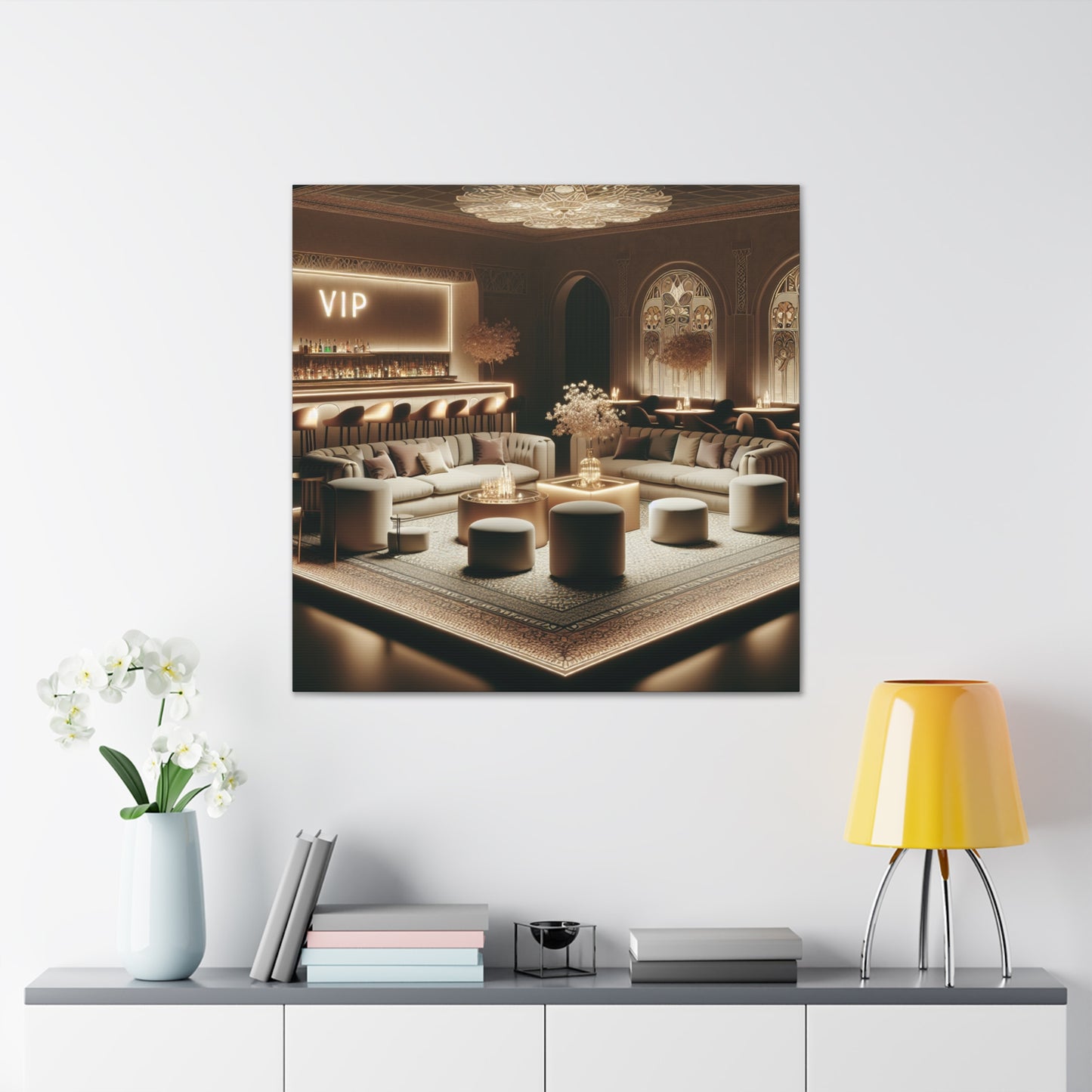 Luxury Oasis Elegance - Canvas