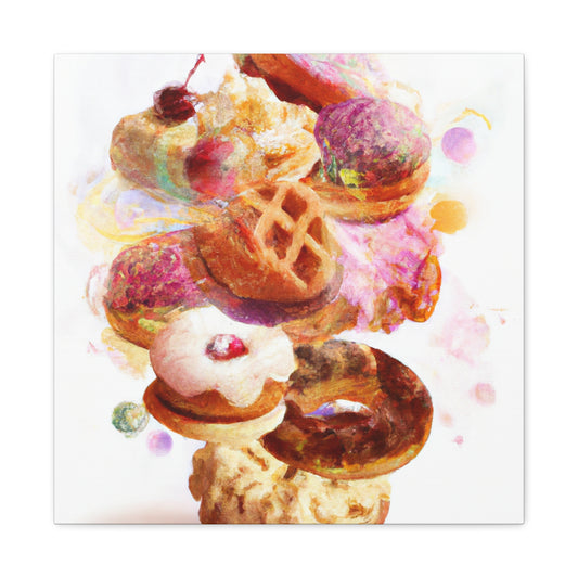 Sweet Pastry Palette - Canvas