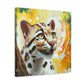 Clouded Leopard Obscured - Canvas