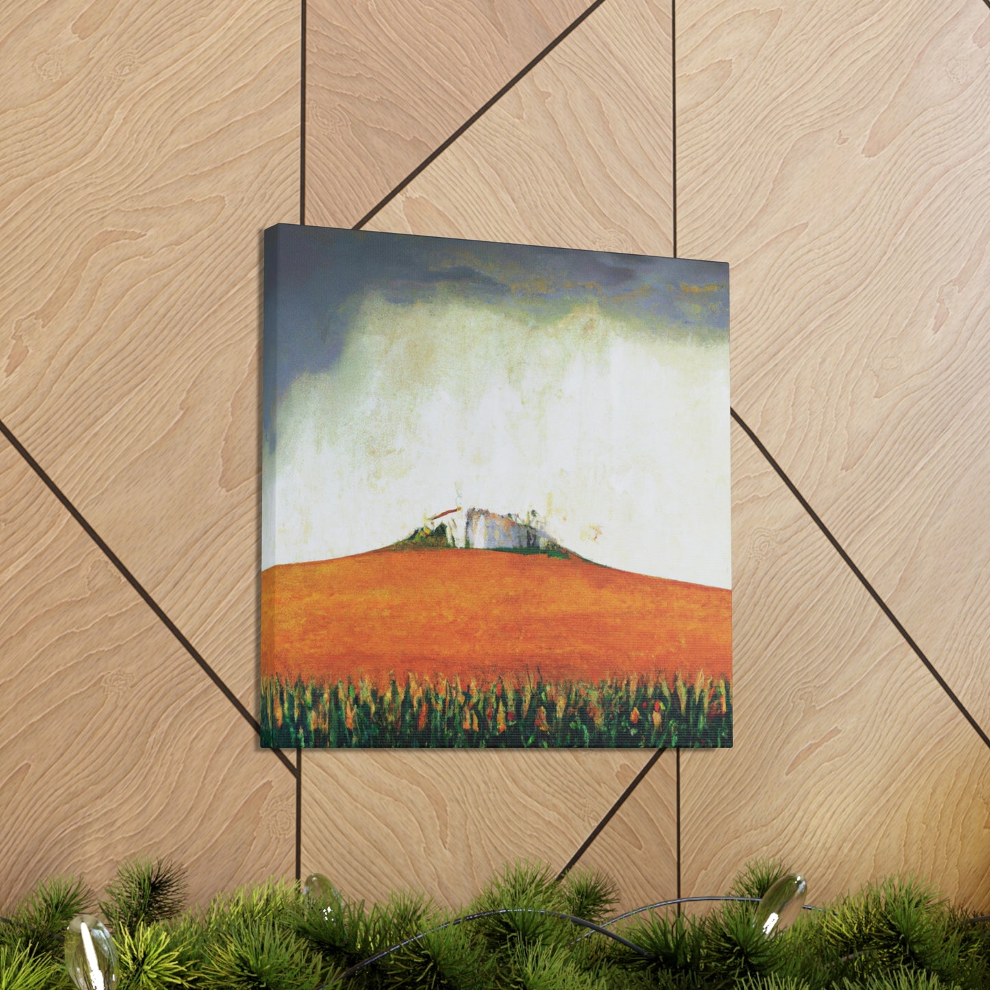 "Crops in Abstracted Fields" - Canvas