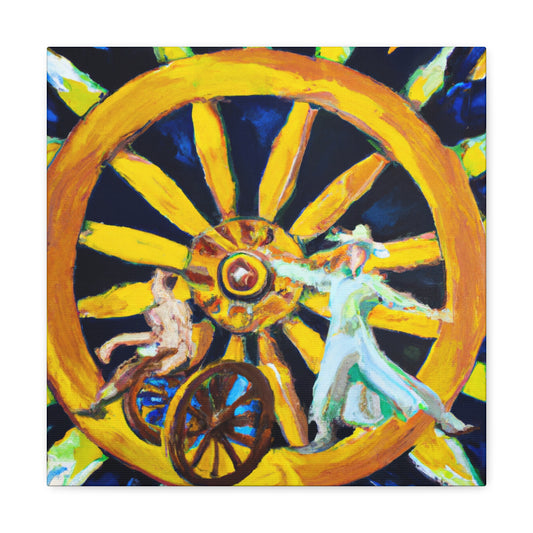 "Wheels of Splendorili" - Canvas