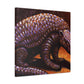 "Pangolin in Impressionism" - Canvas