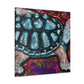 "Tortoise in Art Nouveau" - Canvas