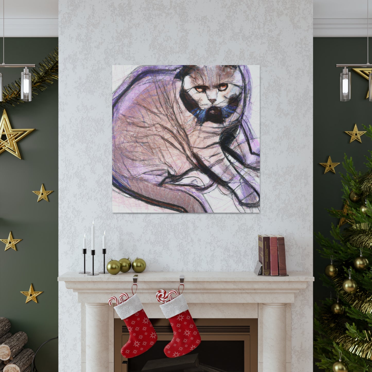 British Shorthair Impression - Canvas