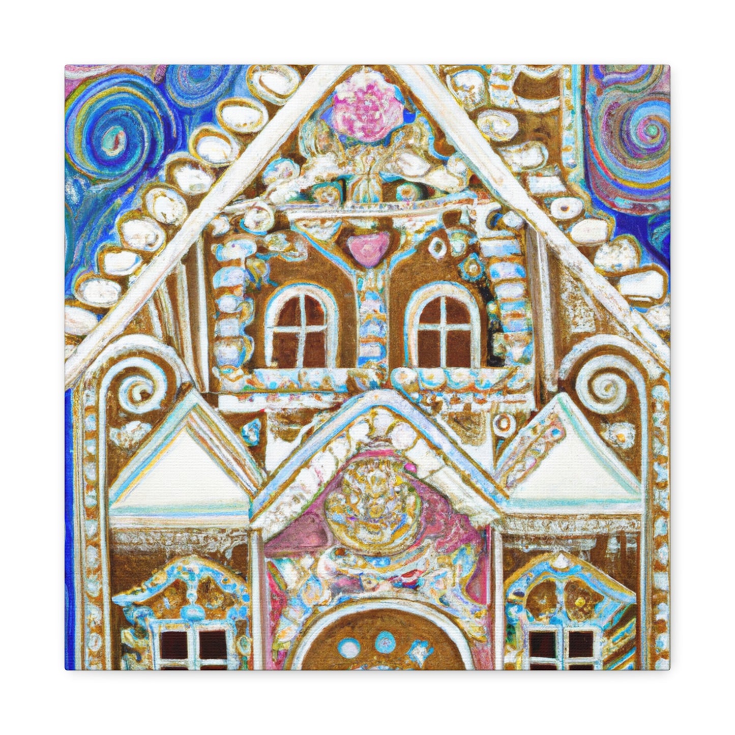 "Gingerbread House Ariadne" - Canvas