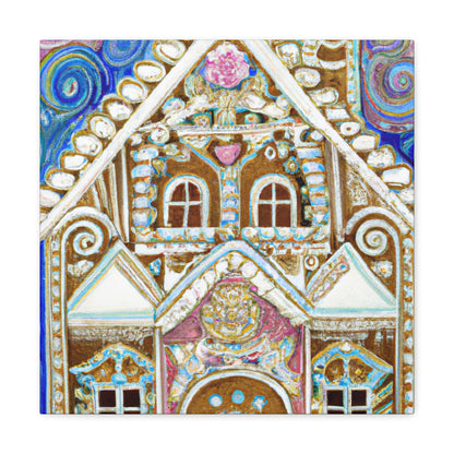 "Gingerbread House Ariadne" - Canvas