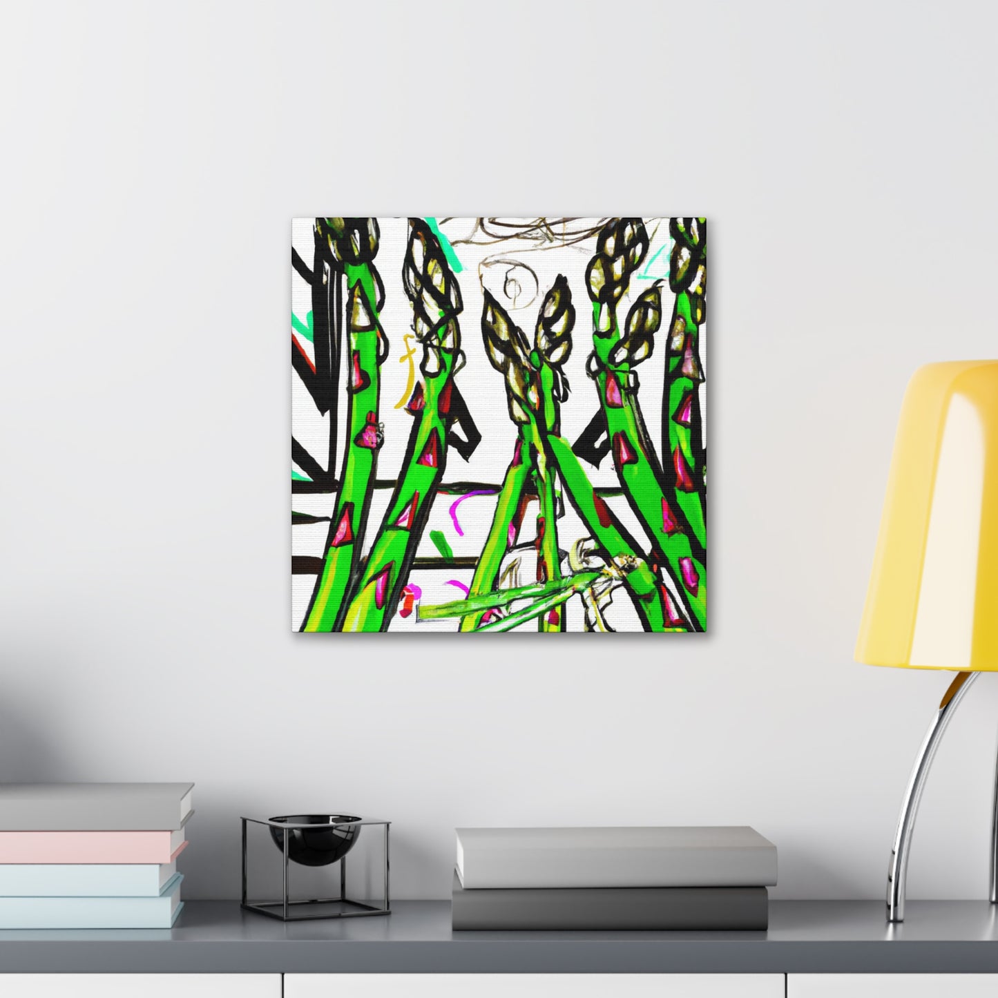 Asparagus Elegance Vision - Canvas